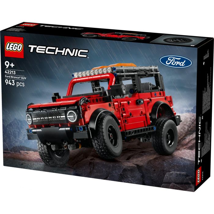LEGO 42213 Technic Ford Bronco Offroader - Juego de Construcción 943 Piezas de Plástico para Niños 9+ Años 10