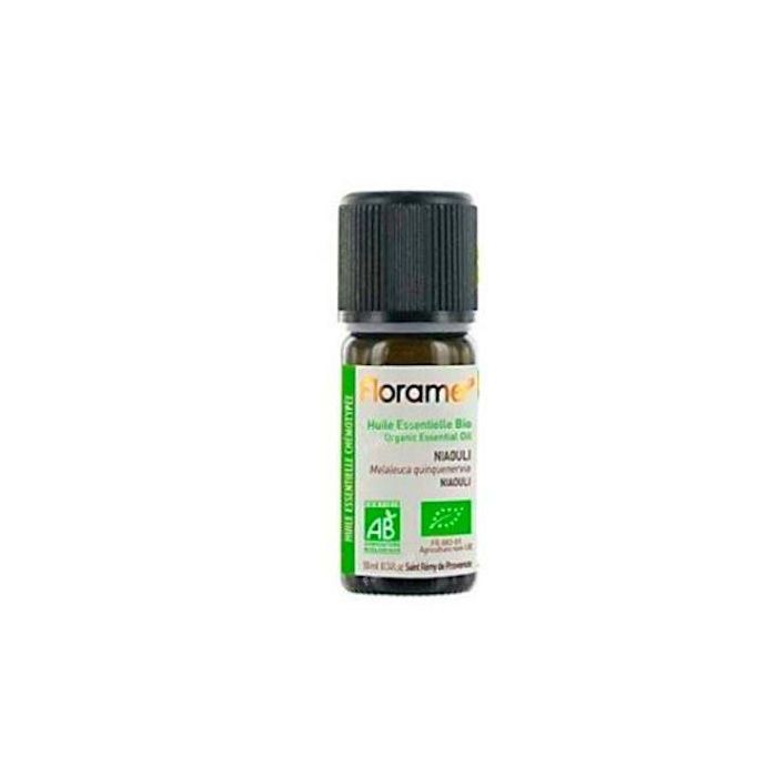 FLORAME Aceite Esencial Niaouli Bio 10ml - Respiratorio, Tonificante y Equilibrante Certificado AB Ecocert