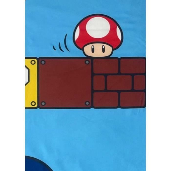 Mario Bros MAR3700891701839 - Cuadro decorativo, diseño Mario Bros, 130 x 180 cm 3