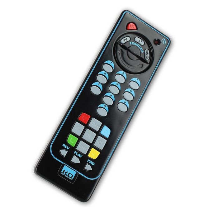 TALDEC Control Remoto Educativo Bilingüe Infini Fun para Bebés +12 Meses Aprende Números, Colores, Formas Francés Inglés 3