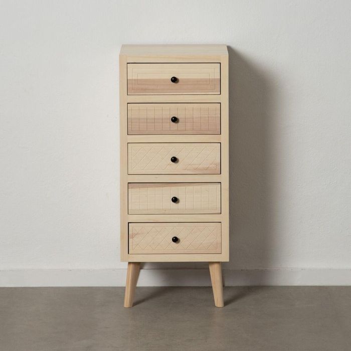 Cajonera MARIE 42 x 40,2 x 100 cm Natural Madera DMF 1 Cajonera MARIE 42 x 40,2 x 100 cm Natural Madera DMF 1