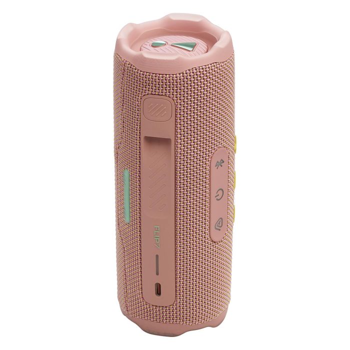 JBL Flip 7 Altavoz Portátil Bluetooth - Rosa, Resistente al Agua IP67, 14h de Autonomía, Sonido 2 Vías, USB-C 6 JBL Flip 7 Altavoz Portátil Bluetooth - Rosa, Resistente al Agua IP67, 14h de Autonomía, Sonido 2 Vías, USB-C 6