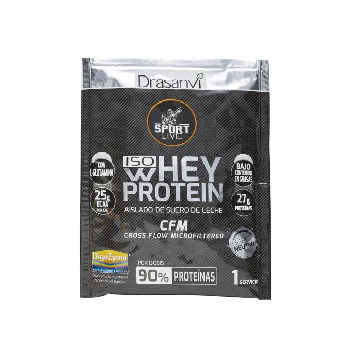 Whey Protein Aislado Neutro Monodosis