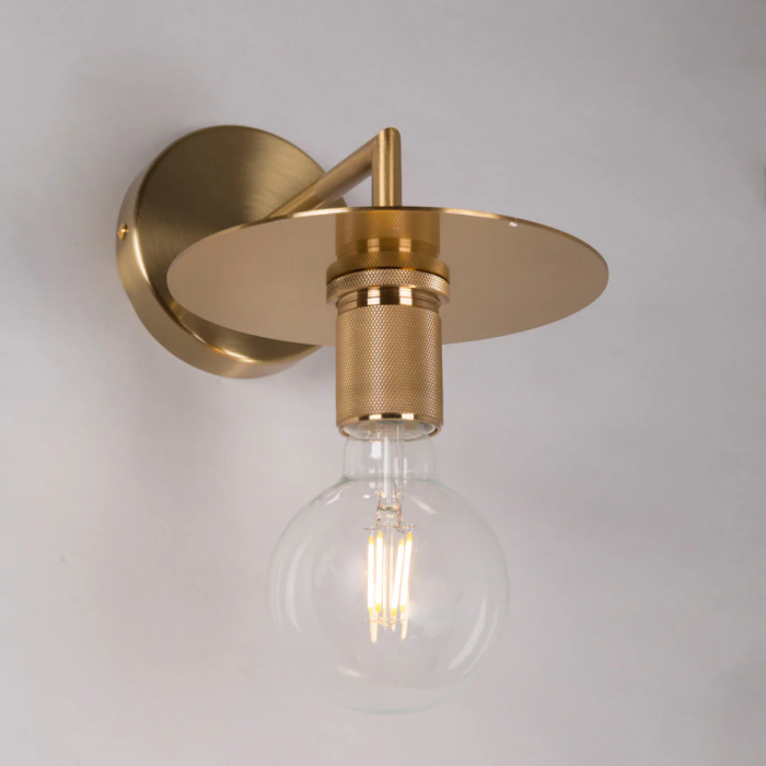 Aplique "Longueuil" SKD-W1007 Lámpara de Pared con Diseño Retro y Casquillo E27, Ideal para Salón, Dormitorio y Cocina 1