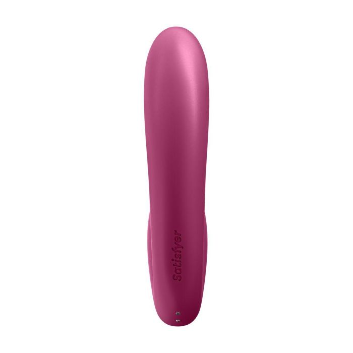 Satisfyer Sunray estimulador y vibrador de aire frambuesa con app 5