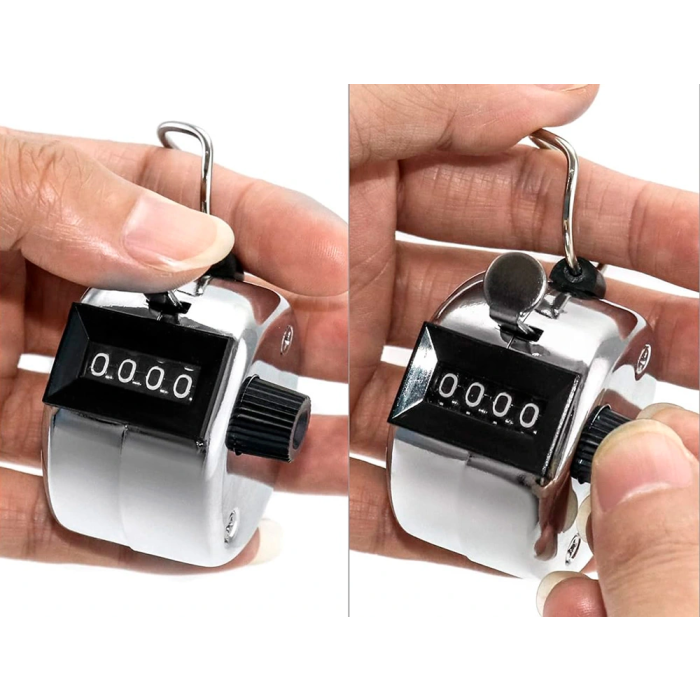 Q-connect Contadora Manual Hasta 9999 Dígitos 7