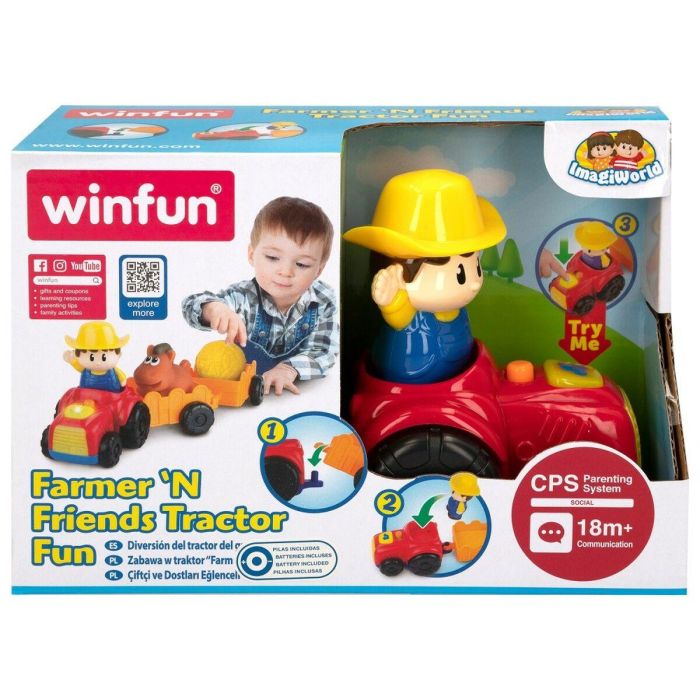 Tractor de juguete Winfun 5 Piezas 31,5 x 13 x 8,5 cm (6 Unidades) 1