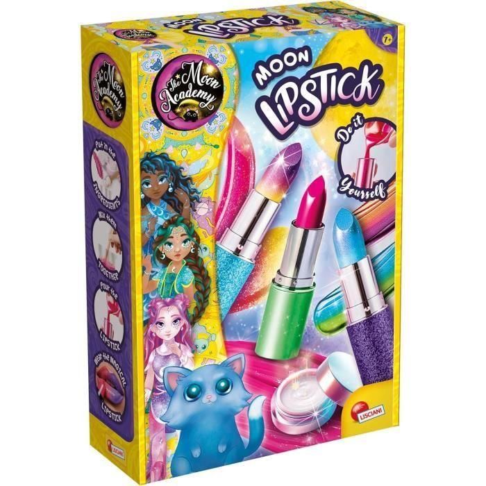 THE MOON ACADEMY LIS8008324110667 - Kit de Ocio Creativo de Lápiz Labial con Componentes y Tubos 4
