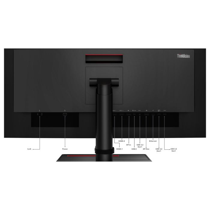 Lenovo Monitor ThinkVision P34w-20 34" UWQHD IPS Curvo 4ms 60Hz USB-C HDMI DP Negro 4 Lenovo Monitor ThinkVision P34w-20 34" UWQHD IPS Curvo 4ms 60Hz USB-C HDMI DP Negro 4