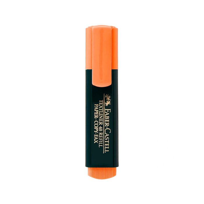 Faber castell Rotulador Textliner 48 Fluorescente Naranja Trazo 1-5 mm 1
