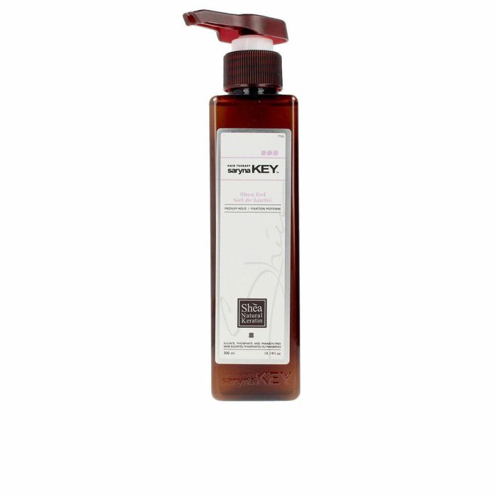 Saryna Key CURL CONTROL Gel de Peinado para Cabello Rizado Definido y Elástico, Sin Parabenos ni Sulfatos, 300 ml
