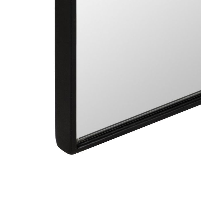 Espejo Negro Metal-Cristal Decoración 80 X 2 X 180 cm