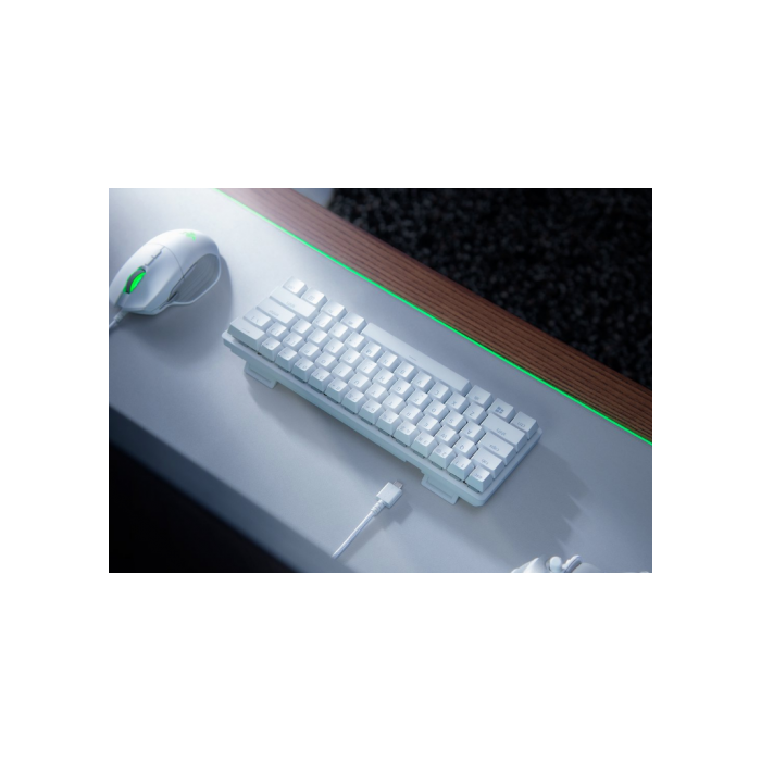 Razer RZ03-03390400-R3M1 Teclado Mecánico Mini USB QWERTY Internacional de EE.UU. Blanco 3