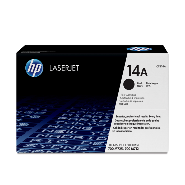 HP 14A Black Original LaserJet Toner Cartridge cartucho de tóner 1 pieza(s) HP 14A Black Original LaserJet Toner Cartridge cartucho de tóner 1 pieza(s)