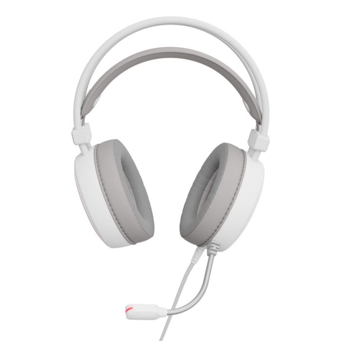 GENESIS NSG-2308 Neon 613 G2 Auriculares Gaming de Diadema Alámbricos con Micrófono, USB y Jack 3.5mm, 50mm, RGB, Blanco