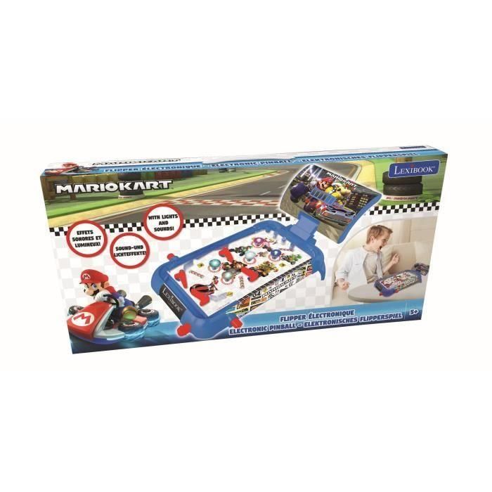 Pinball Electrónico Mario Kart Jg610Ni Lexibook 2 Pinball Electrónico Mario Kart Jg610Ni Lexibook 2