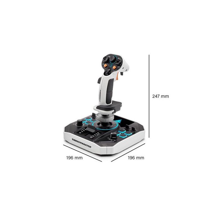 Thrustmaster SOL-R 1 Flightstick para PC con tecnología HEART y RGB - Precisión Ambidextra para Combate Espacial 3