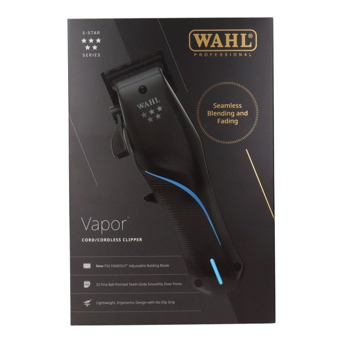 Wahl Maquina de Corte Profesional Vapor Cord-Cordless Clipper New F32 Fadeout Wahl Maquina de Corte Profesional Vapor Cord-Cordless Clipper New F32 Fadeout