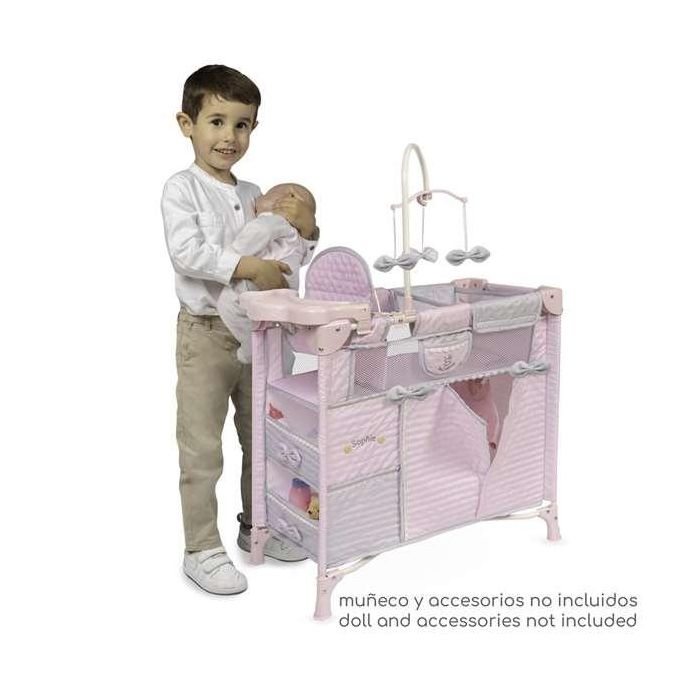 Armario cambiador plegable con accesorios - para muñecas de hasta 42 cm. 2 Armario cambiador plegable con accesorios - para muñecas de hasta 42 cm. 2