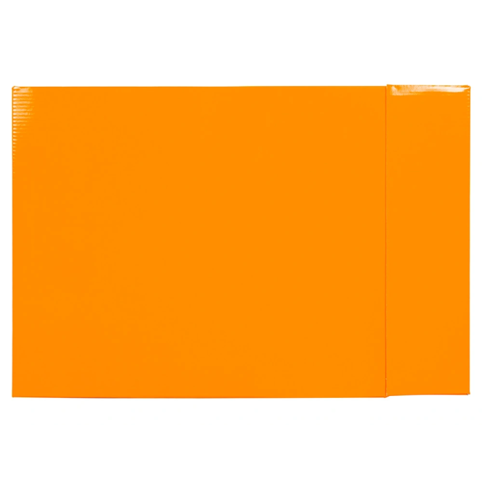 Liderpapel Caja Archivador Documenta Lomo 75mm Cartón Palanca Folio PVC Naranja 435x5x293 mm 2