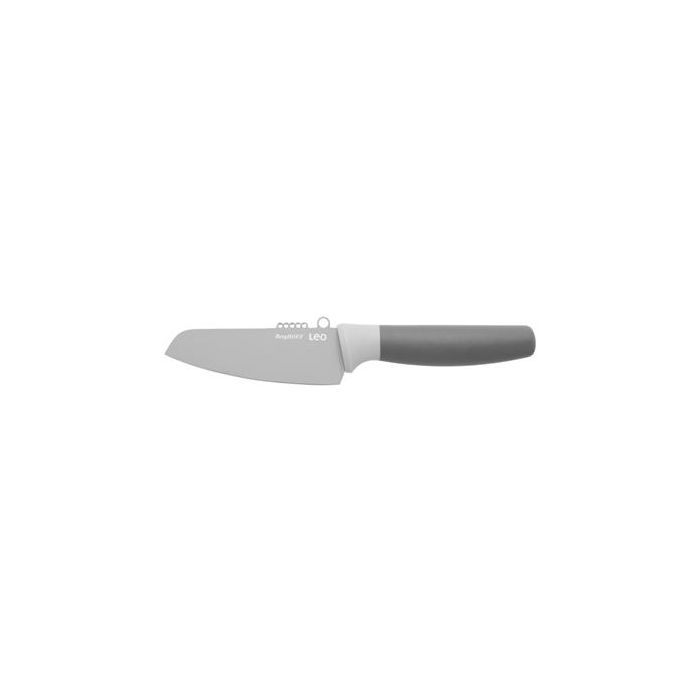 Berghoff 3950043 Cuchillo para Verduras con Pelador Gris 11 cm Recubrimiento Antiadherente Mango Contorneado Funda Protectora 4