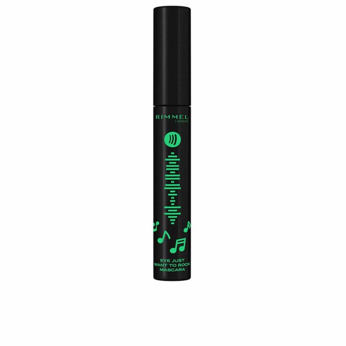 Rimmel London WONDER VOLUME THRILL SEEKER Máscara de Pestañas Extra Black, Volumen, Longitud, Larga Duración, Resistente a Manchas, con Pantenol
