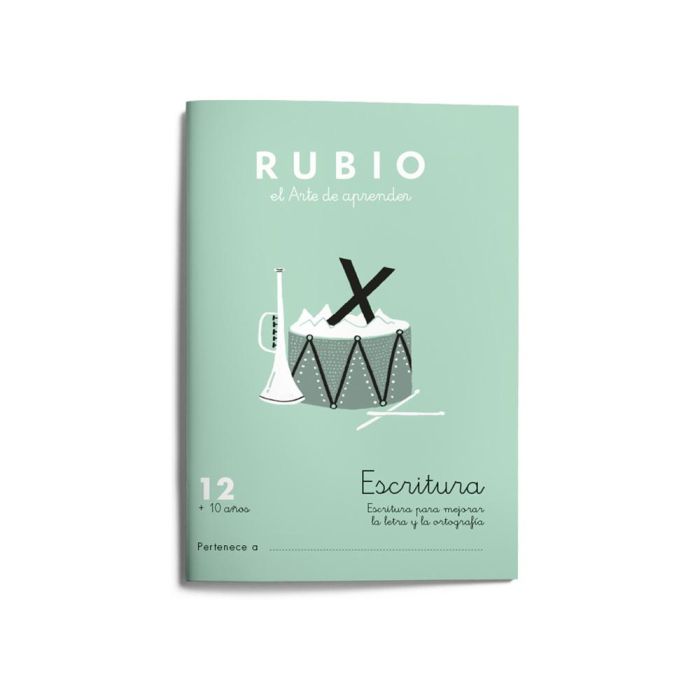 Cuaderno Rubio Caligrafia Nº 12 10 unidades 1