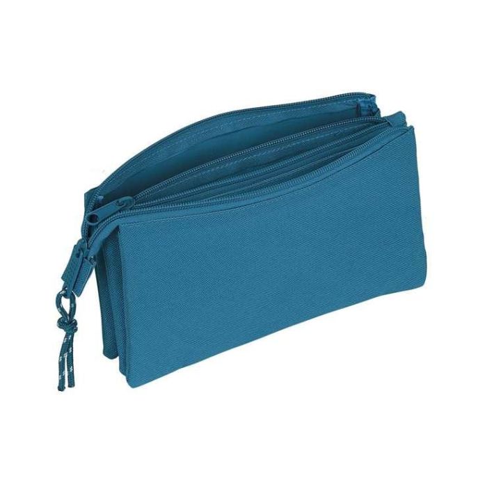 Safta Portatodo Triple Blackfit8 Egeo Escolar Negro 220x120mm 3L con 3 Compartimentos y Bolsillo Interior con Cremallera 9 Safta Portatodo Triple Blackfit8 Egeo Escolar Negro 220x120mm 3L con 3 Compartimentos y Bolsillo Interior con Cremallera 9