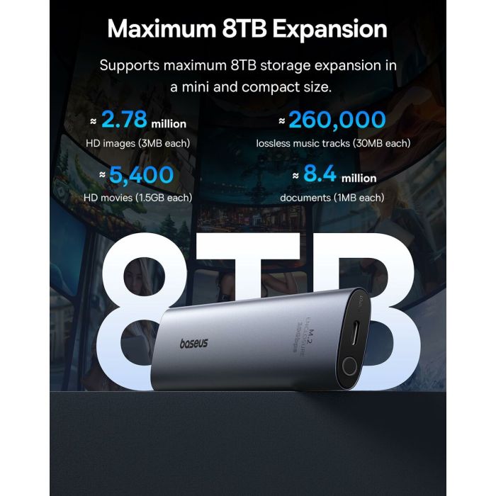 Caja Externa Baseus B00760600811-01 5