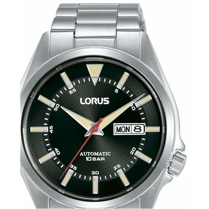Reloj Hombre Lorus RL417BX9 Negro Plateado 1 Reloj Hombre Lorus RL417BX9 Negro Plateado 1