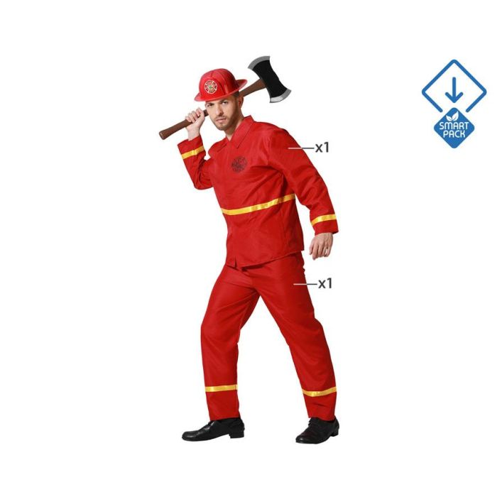 Disfraz Bombero Hombre Adulto XL 0 Disfraz Bombero Hombre Adulto XL 0