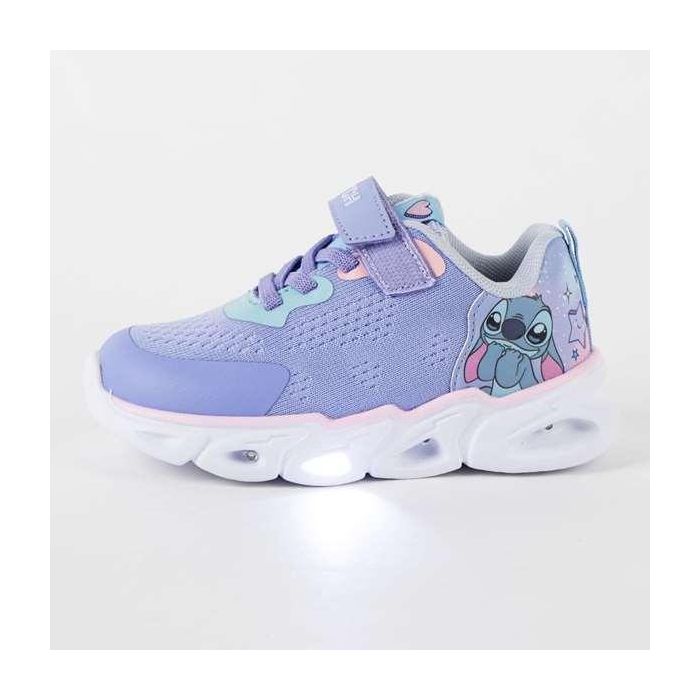 Cerdá Deportiva con Luces Stitch T029 - Niña Talla 29 Lilac 3
