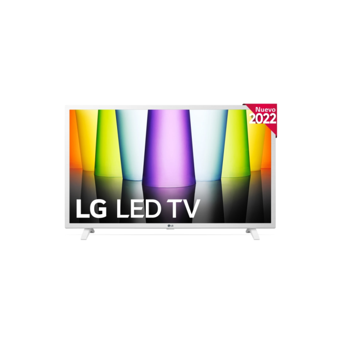 LG Televisor 32" Full HD Smart TV HDR10 Pro Cloud Gaming Wifi Blanco 32LQ63806LC