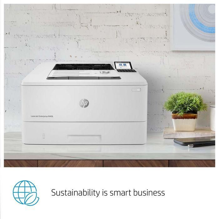 HP 3PZ15A Impresora Láser Monocromo LaserJet Enterprise M406DN | Dúplex Automático, Ethernet, 40 ppm, Seguridad Avanzada 37 HP 3PZ15A Impresora Láser Monocromo LaserJet Enterprise M406DN | Dúplex Automático, Ethernet, 40 ppm, Seguridad Avanzada 37