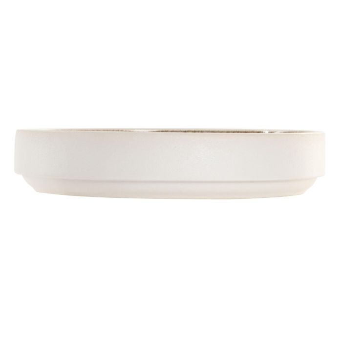 Plato Horeca DKD Home Decor Beige Blanco 21.5 x 4 x 21.5 cm (6 Unidades) 2 Plato Horeca DKD Home Decor Beige Blanco 21.5 x 4 x 21.5 cm (6 Unidades) 2