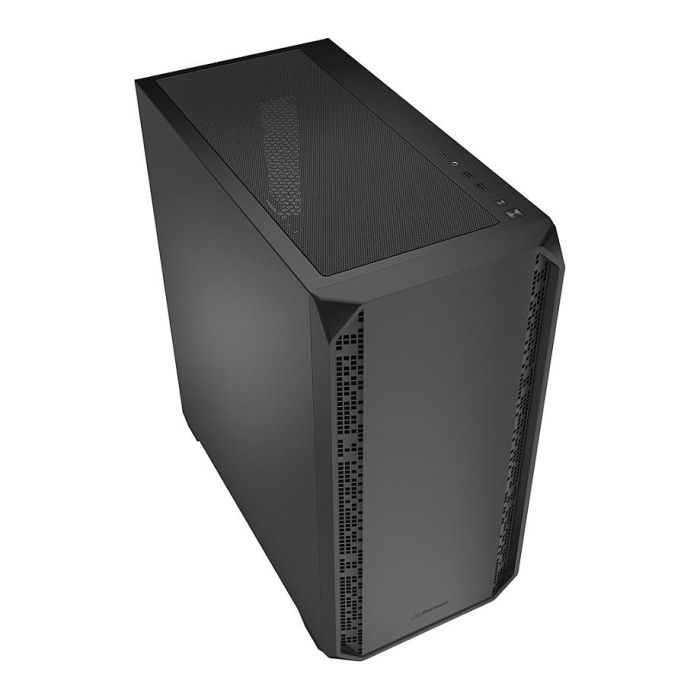 SHARKOON AK2 Caja ATX Midi Tower Negra para PC, compatible con ATX, micro ATX, Mini-ITX