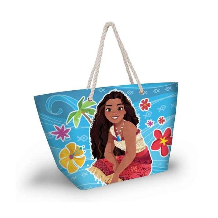 Karactermania Bolsa de Playa Soleil Vaiana Sea 52 x17 x37 cm Azul Poliéster Compartimento Cremallera Asas 0 Karactermania Bolsa de Playa Soleil Vaiana Sea 52 x17 x37 cm Azul Poliéster Compartimento Cremallera Asas 0