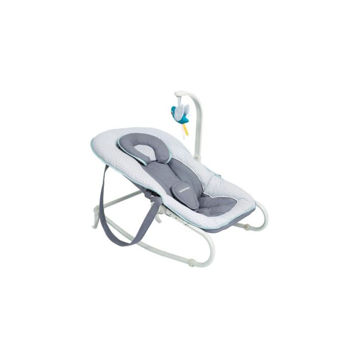 Babymoov Transat Graphik Azul para Bebé - Hamaca Acolchada y Cómoda, Reclinable, Plegable Compacta, Reposacabezas Ajustable, Desde Nacimiento 0 Babymoov Transat Graphik Azul para Bebé - Hamaca Acolchada y Cómoda, Reclinable, Plegable Compacta, Reposacabezas Ajustable, Desde Nacimiento 0