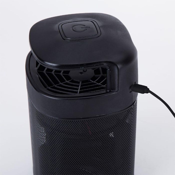 Jata Hogar Atrapa mosquitos 20 m², interior, 6 bombillas LED UV, negro 2 Jata Hogar Atrapa mosquitos 20 m², interior, 6 bombillas LED UV, negro 2