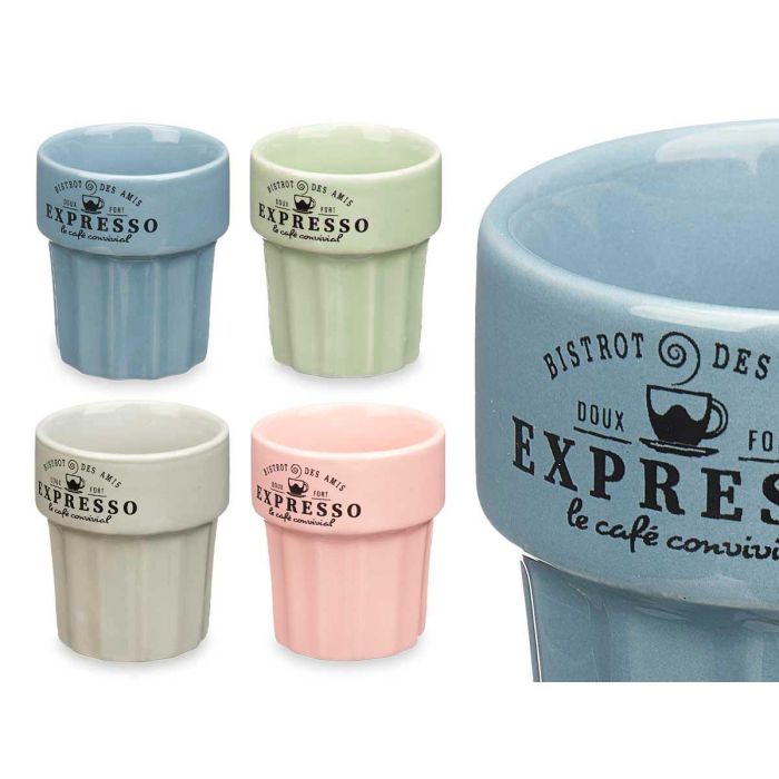 Vaso Expresso 80Ml Surtidos Col Pastel Vessia 6X7CM (36 Unidades) 1 Vaso Expresso 80Ml Surtidos Col Pastel Vessia 6X7CM (36 Unidades) 1