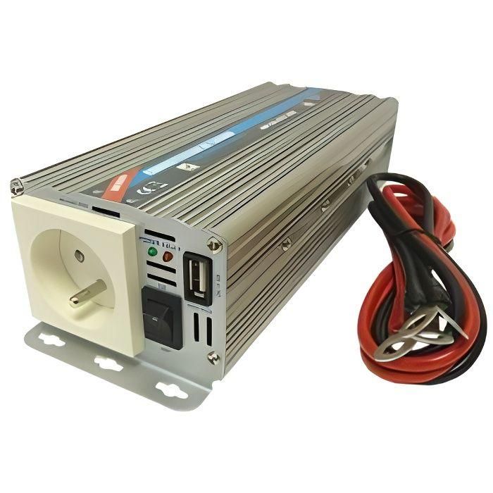 Convertidor 24 / 220V 600W USB