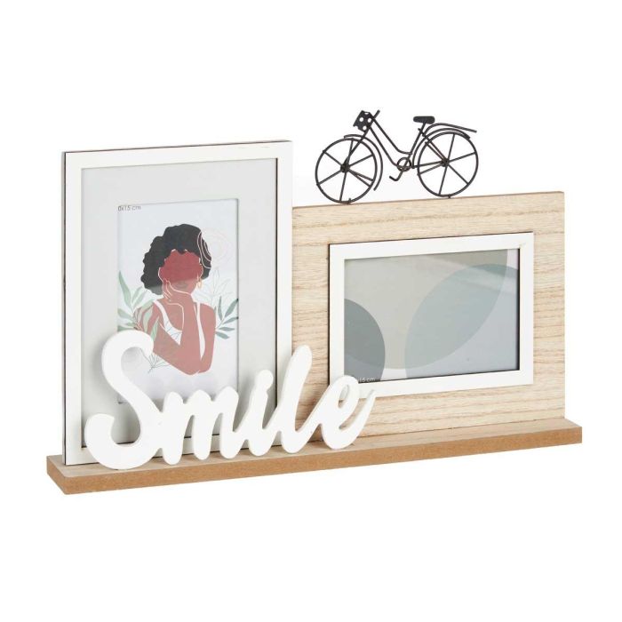 Portafotos Doble Smile Giftdecor 40X27CM (6 Unidades) 1 Portafotos Doble Smile Giftdecor 40X27CM (6 Unidades) 1