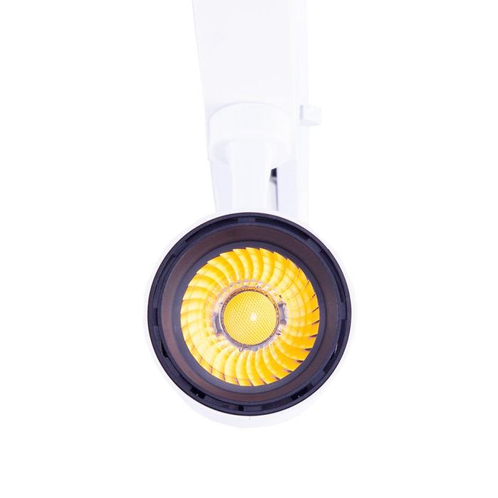Foco de Carril LED  30W 3000Lm CRI85 4200ºK Lumiastra Monofásico 40.000H [LUM-ATB095030-W-W] 3