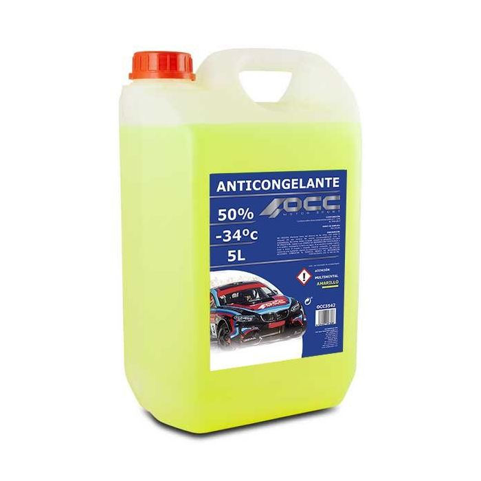 Anticongelante Amarillo G12 -34ºc 50% 5 Litros OCC3542 1 Anticongelante Amarillo G12 -34ºc 50% 5 Litros OCC3542 1