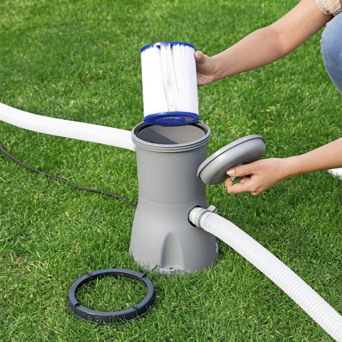 Bestway Filtro Depuradora Cartucho Tipo II Retractil Piscina 58094 1 Bestway Filtro Depuradora Cartucho Tipo II Retractil Piscina 58094 1