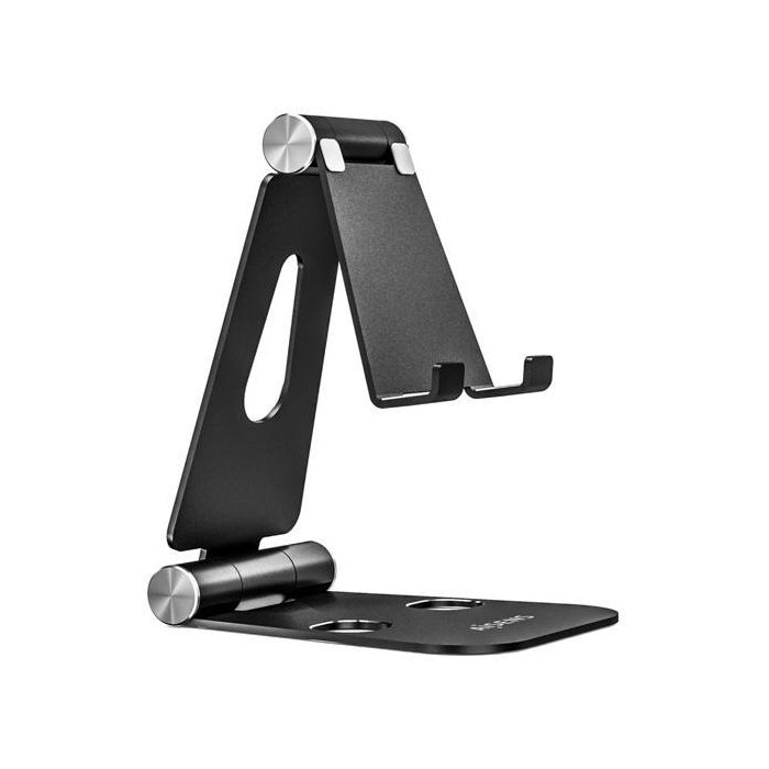 Aisens Soporte De Sobremesa Tamaño XL Ajustable 2 Pivotes Para Movil-Tablet Negro Aisens Soporte De Sobremesa Tamaño XL Ajustable 2 Pivotes Para Movil-Tablet Negro
