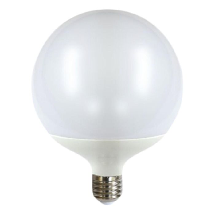 Silver Bombilla Led Decorativa Globo, 15W (Equivalente 100W), Luz Cálida 3000K, E27