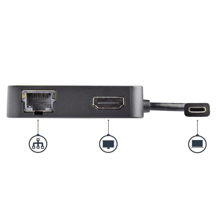 Hub USB Startech DKT30CHD 3 Hub USB Startech DKT30CHD 3