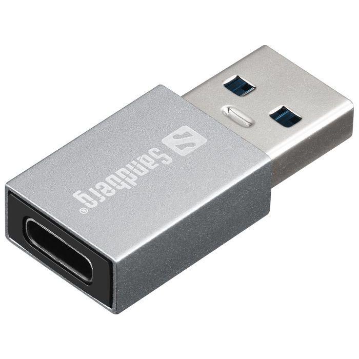 Sandberg USB-A to USB-C Dongle Sandberg USB-A to USB-C Dongle