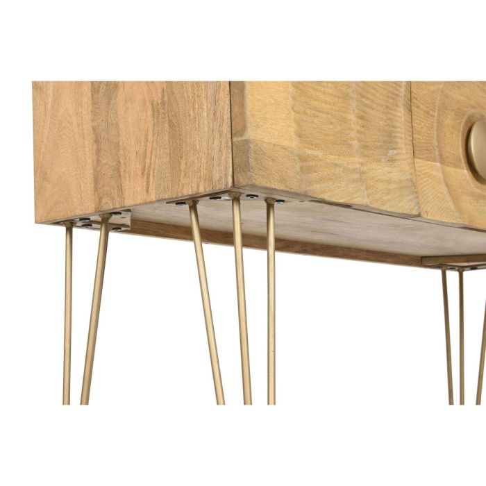 Consola Colonial DKD Home Decor Natural Dorado 38 x 76 x 120 cm 3 Consola Colonial DKD Home Decor Natural Dorado 38 x 76 x 120 cm 3